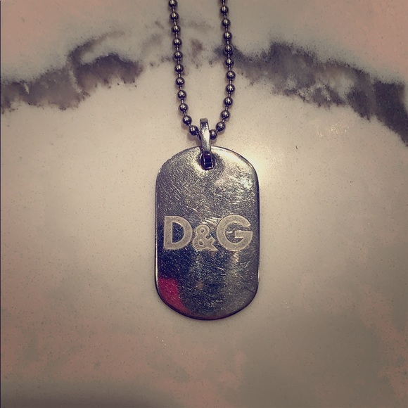 D&G Dog Tag necklace